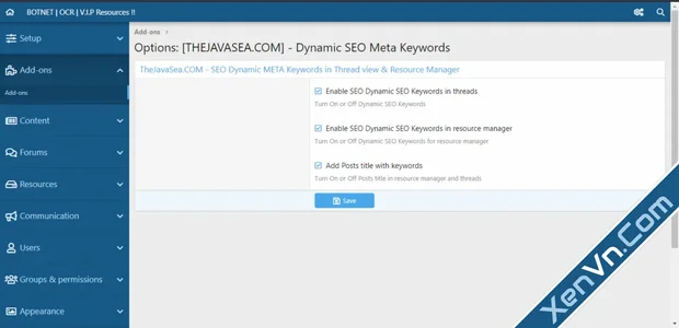 Dynamic SEO Meta Keywords - Xenforo 2