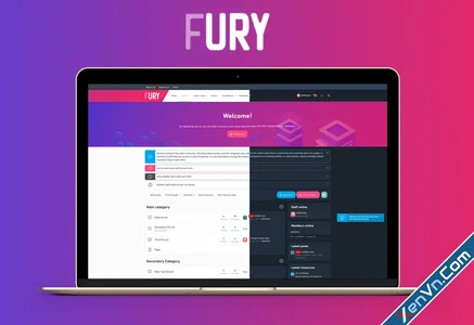 Fury Light / Dark - Xenforo 2 Style