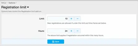 Registration limit - Xenforo 2