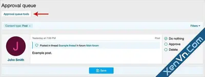 AndyB Approval queue tools - Xenforo 2