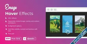 Emage - Image Hover Effects for Elementor