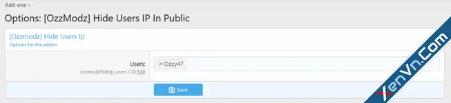 [OzzModz] Hide Users IP In Public - Xenforo 2