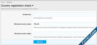 AndyB - Country registration check - Xenforo 2