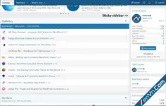 Sticky sidebar with CSS for Xenforo 2
