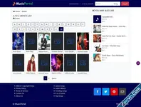 Music PHP Script - Songs Portal