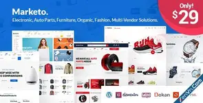 Marketo - eCommerce & Multivendor Marketplace Woocommerce