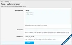 Report watch manager - Xenforo 2