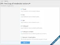 [OzzModz] Log All Moderator Actions - Xenforo 2