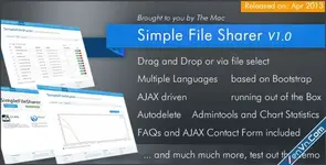 Simple File Sharer - PHP Script