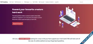 PHP FansOnly Patrons - Paid Content Creators Platform