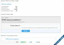 AndyB - XFRM resource statistics - Xenforo 2