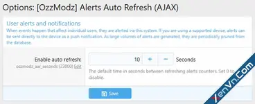 [OzzModz] Alerts Auto-refresh (AJAX) - Xenforo 2