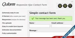 Quform - Responsive Ajax Contact Form - PHP Script