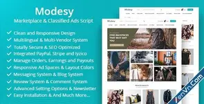 Modesy - Marketplace & Classified Ads Script