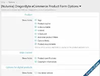 DragonByte eCommerce Product Form Options - Xenforo 2