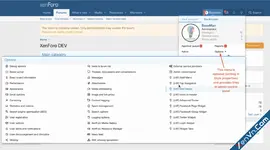 [cXF] Staff Menu - Xenforo 2