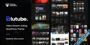 Blutube - Video Stream & Blog WordPress Theme
