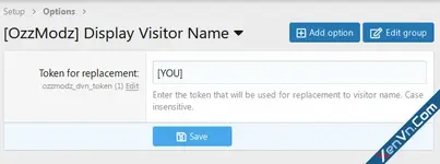 [OzzModz] Display Visitor Name ( [you] Mod) - Xenforo 2