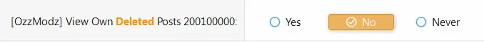 [OzzModz] View Own Deleted Posts - Xenforo 2