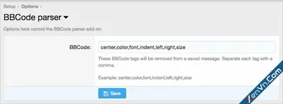 AndyB - BBCode parser - Xenforo 2