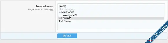 [tl] Exclude forum search - Xenforo 2