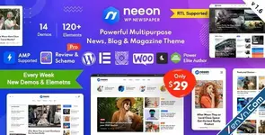 Neeon - WordPress News Magazine Theme