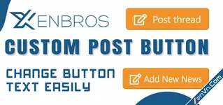 [Xenbros] Custom Post Button - Xenforo 2