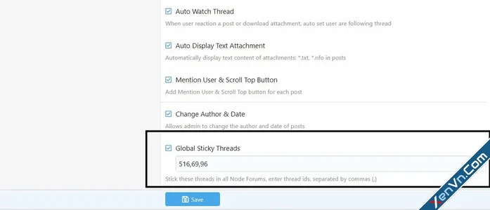XenVn - Global Sticky Threads for Xenforo 2