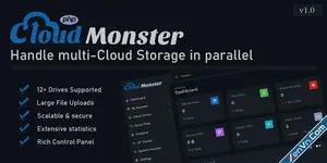 Cloud Monster PHP Script - Handle multiple Cloud Storage in parallel