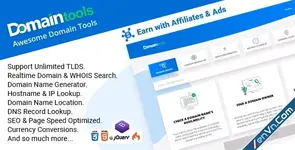 DomainTools - Awesome Domain Tools - PHP Script