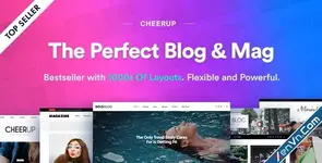 CheerUp - Food, Blog & Magazine for Wordpress
