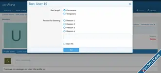 Easy User Ban 2 by Siropu - Xenforo 2