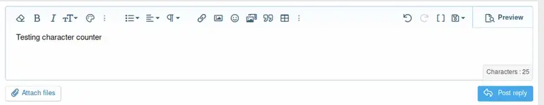 [AP] Character Counter - Xenforo 2