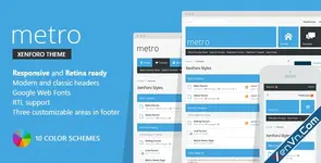 Metro - XenForo 2 Responsive & Retina Ready Theme
