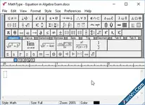 MathType - Phần mềm Soạn Công Thức Toán Học