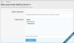 AndyB - New post email staff by forum - Xenforo 2