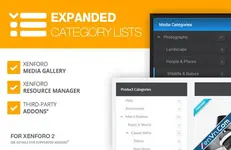 [OzzModz] Expanded Category List Menus - Xenforo 2