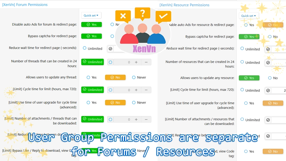 XenVn User Group Permissions